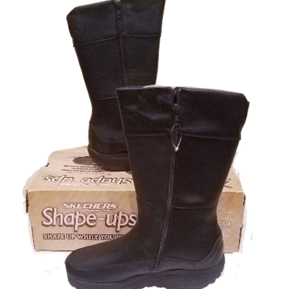 skechers peaked boots